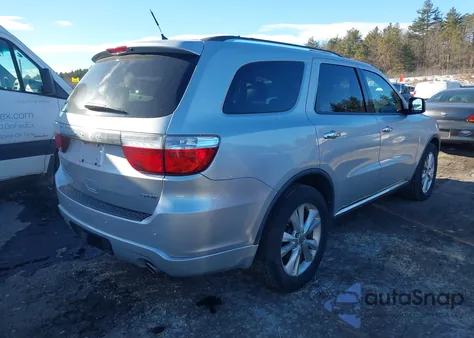 2011 Dodge Durango Crew из США, поврежденный, VIN 1D4SE4GTXBC593887